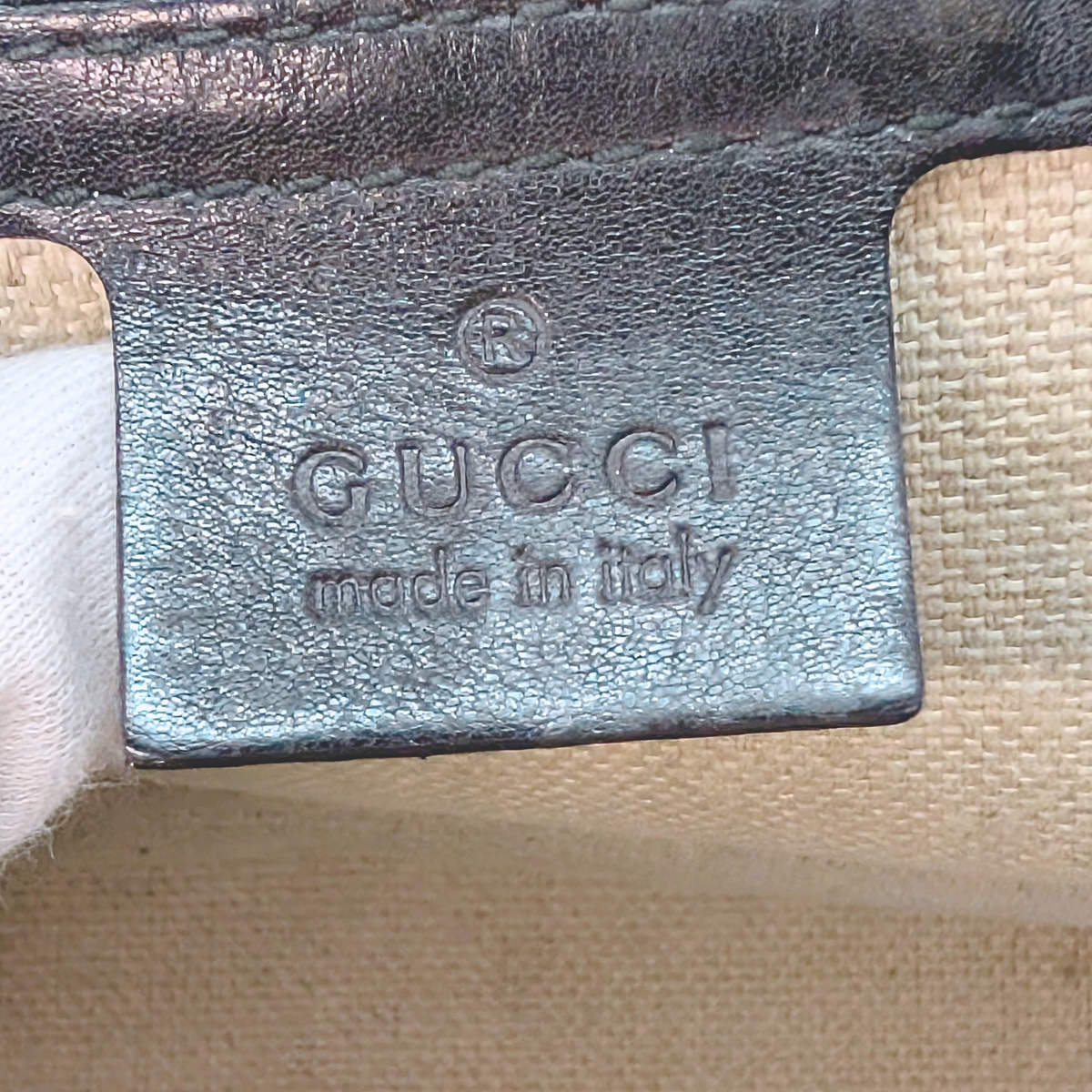 Gucci New Bamboo Top Handle Bag Black