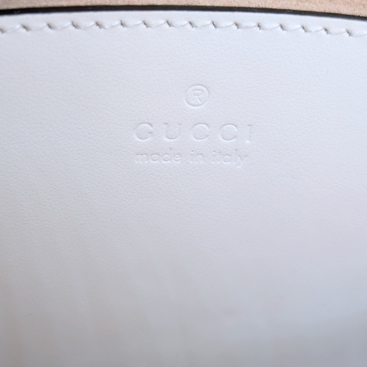 Gucci GG Marmont Flap Small White