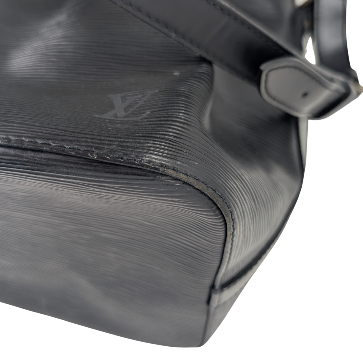 Louis Vuitton Epi Noé Shoulder Bag Black