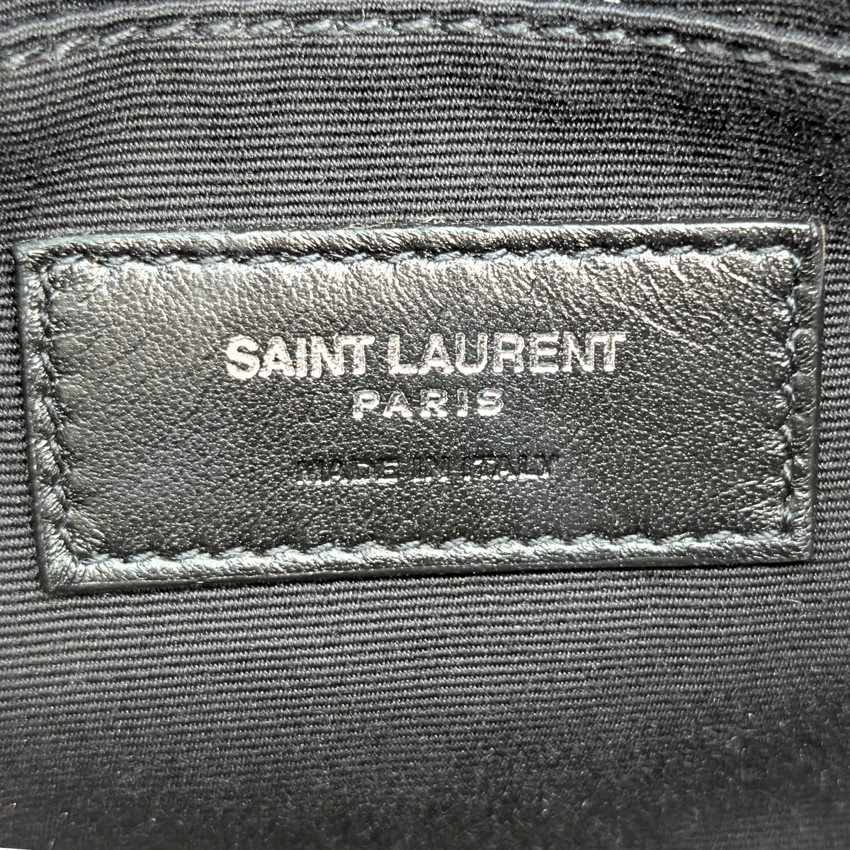 Saint Laurent Chevron Lou Belt Bag