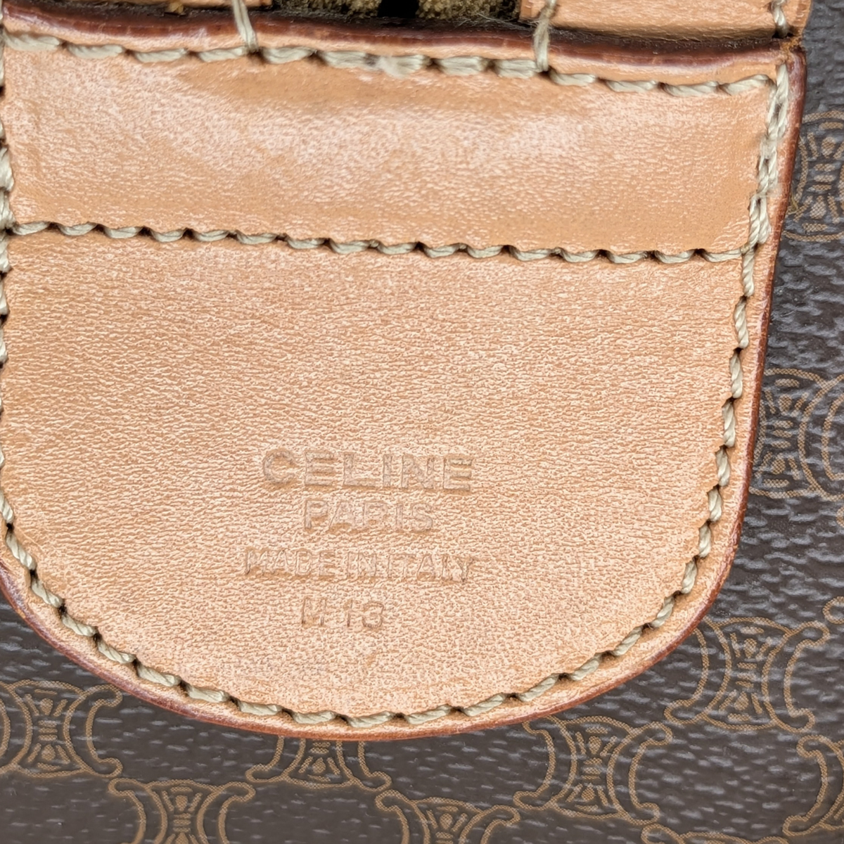 Céline Macadam Boston Vintage Duffel Bag
