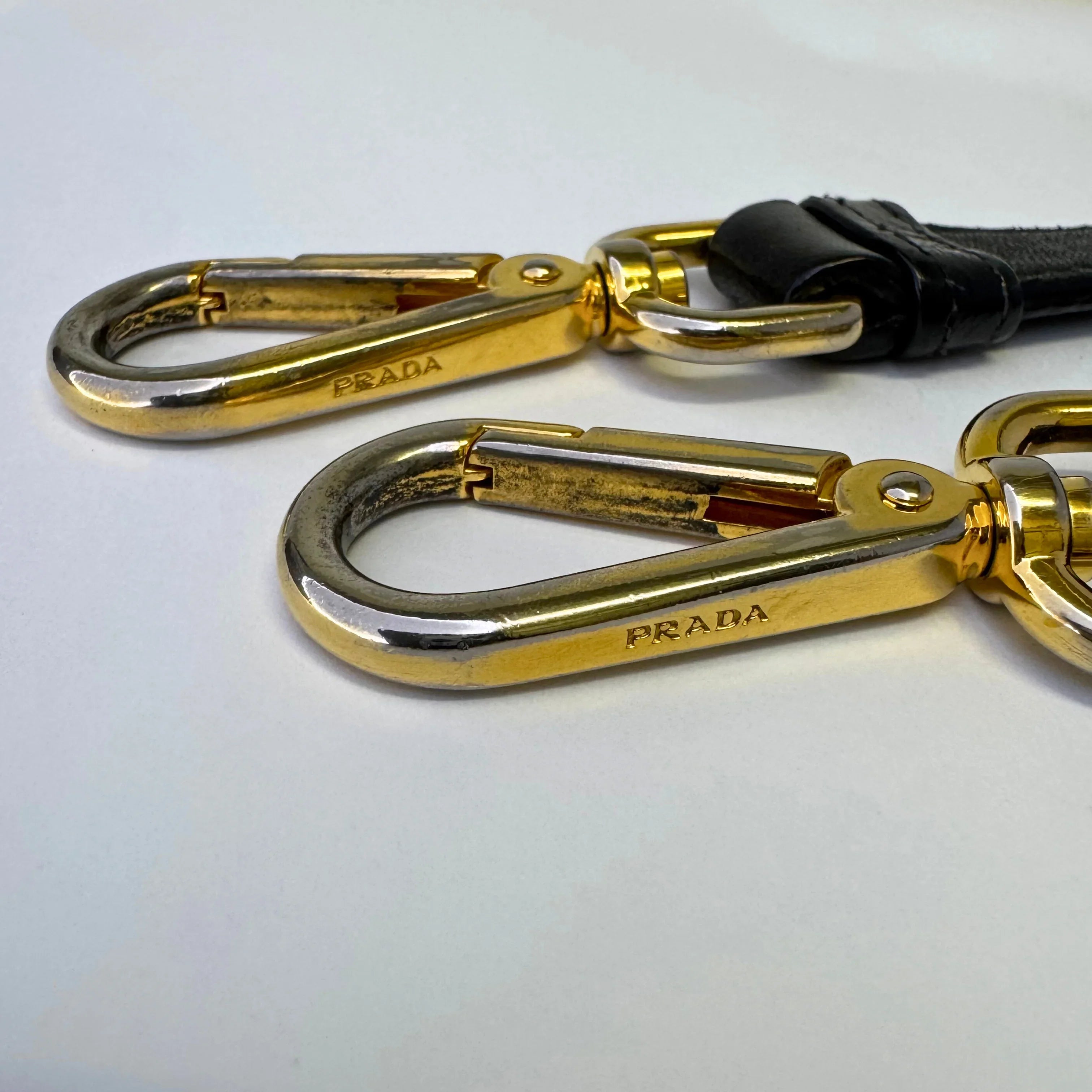 Prada Black Tessuto Nylon x Leather Tote Bag - Lost Designer