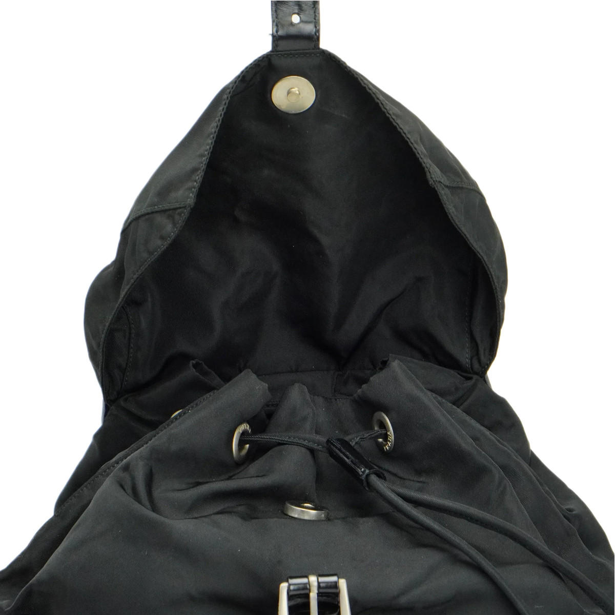 Prada Nylon Black Backpack Rucksack - Lost Designer