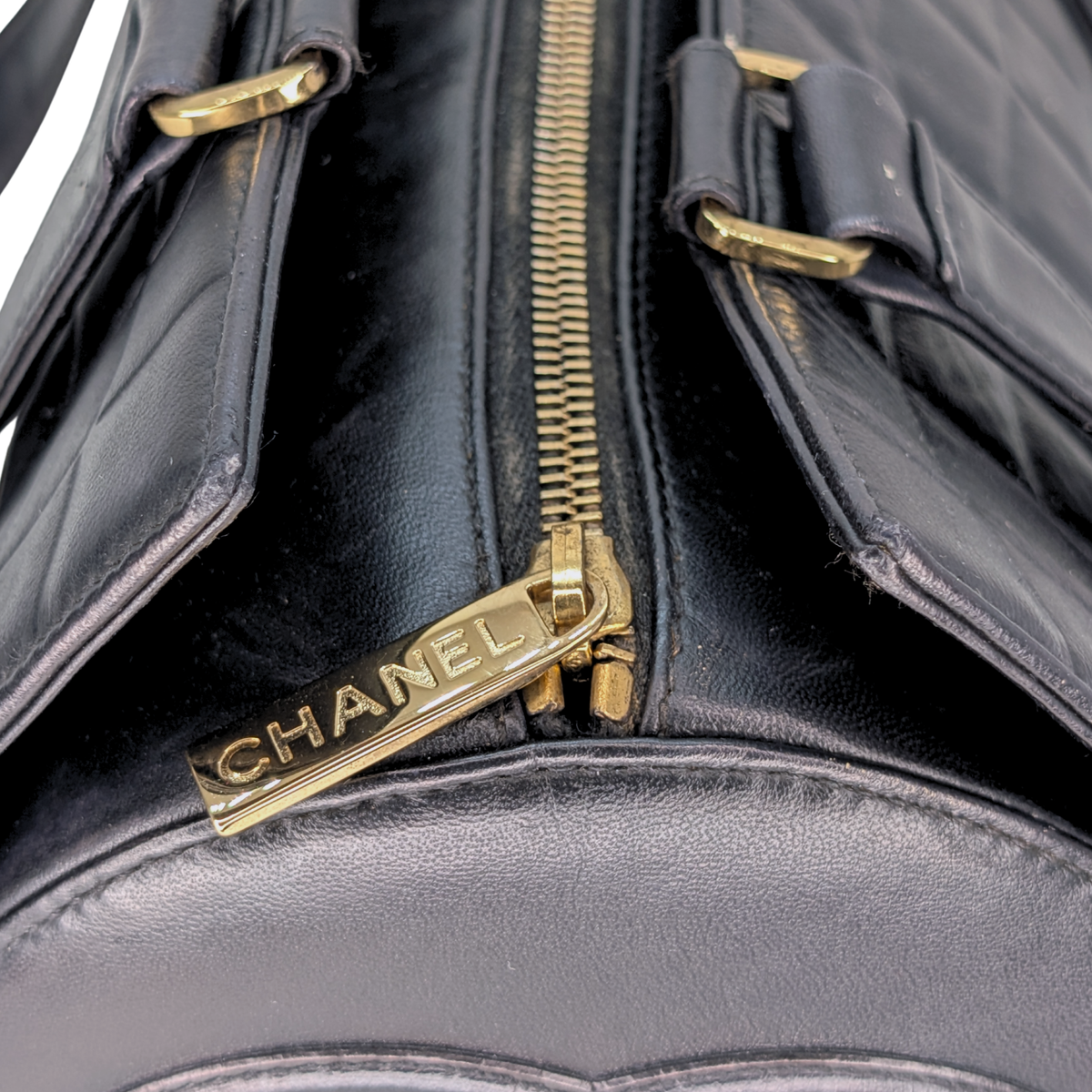 Chanel Chocolate Bar Barrel Bag