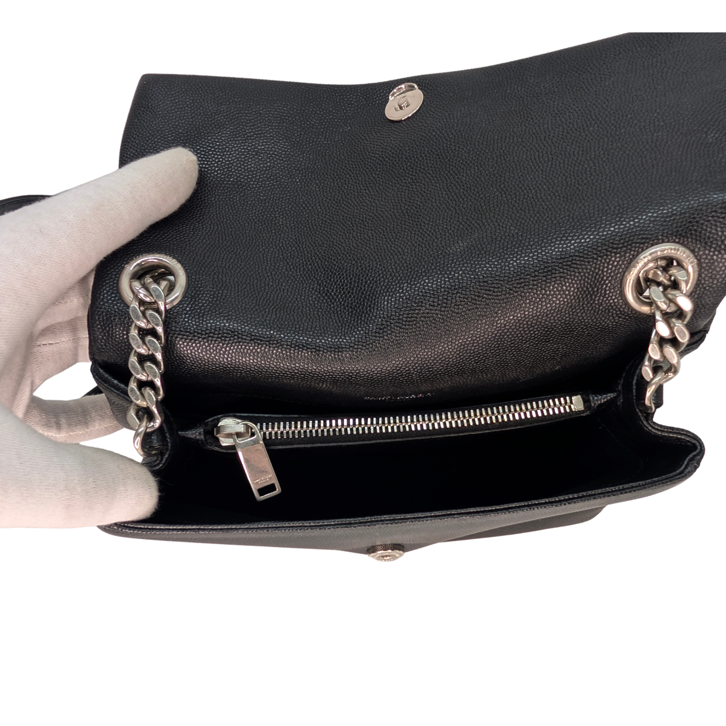 Saint Laurent Hollywood crossbody Bag Black