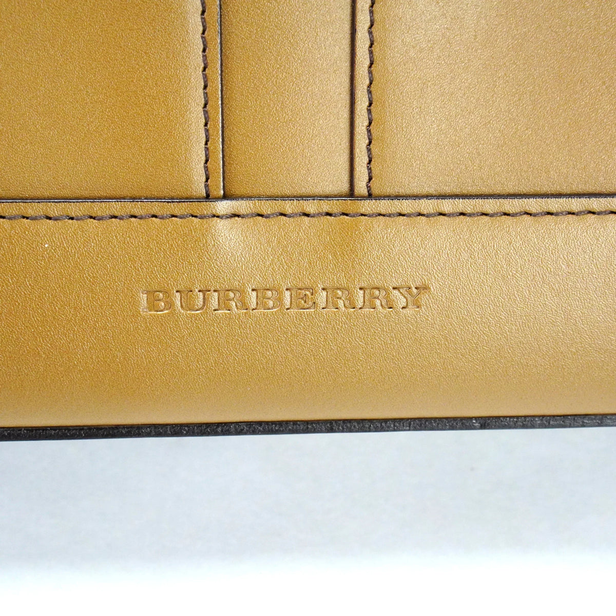 Burberry Handbag Leather Brown - Lost Designer