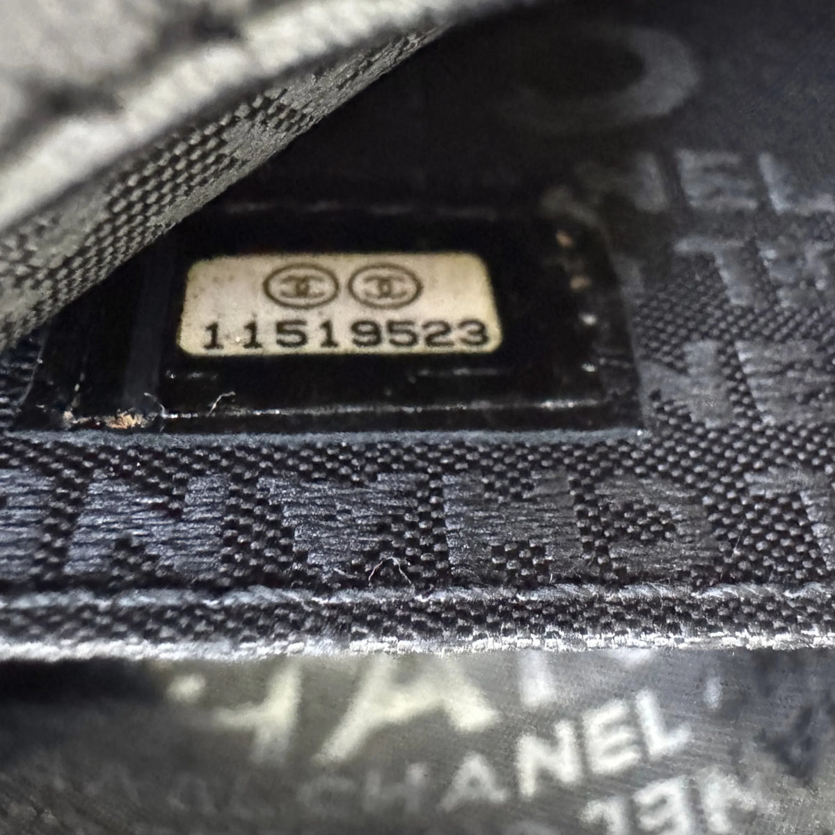 Chanel Bar Quilted Shoulder Bag Leather Black - Lost Designer