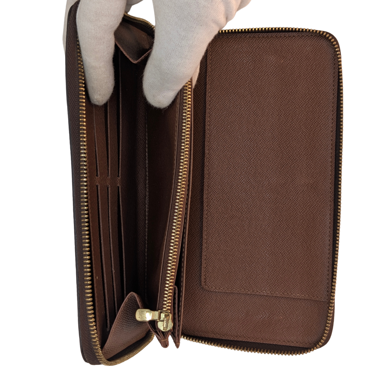 Louis Vuitton Monogram Canvas Zippy Organizer Wallet