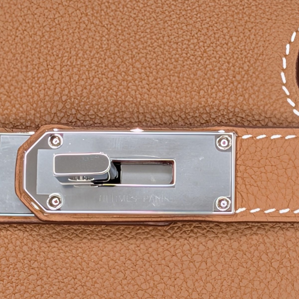 Hermes Hac Birkin 40 Togo Gold SHW Stamp B