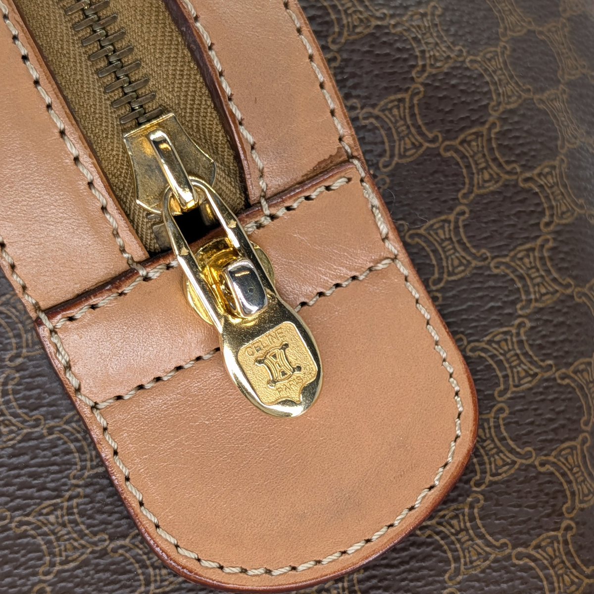 Céline Macadam Boston Vintage Duffel Bag