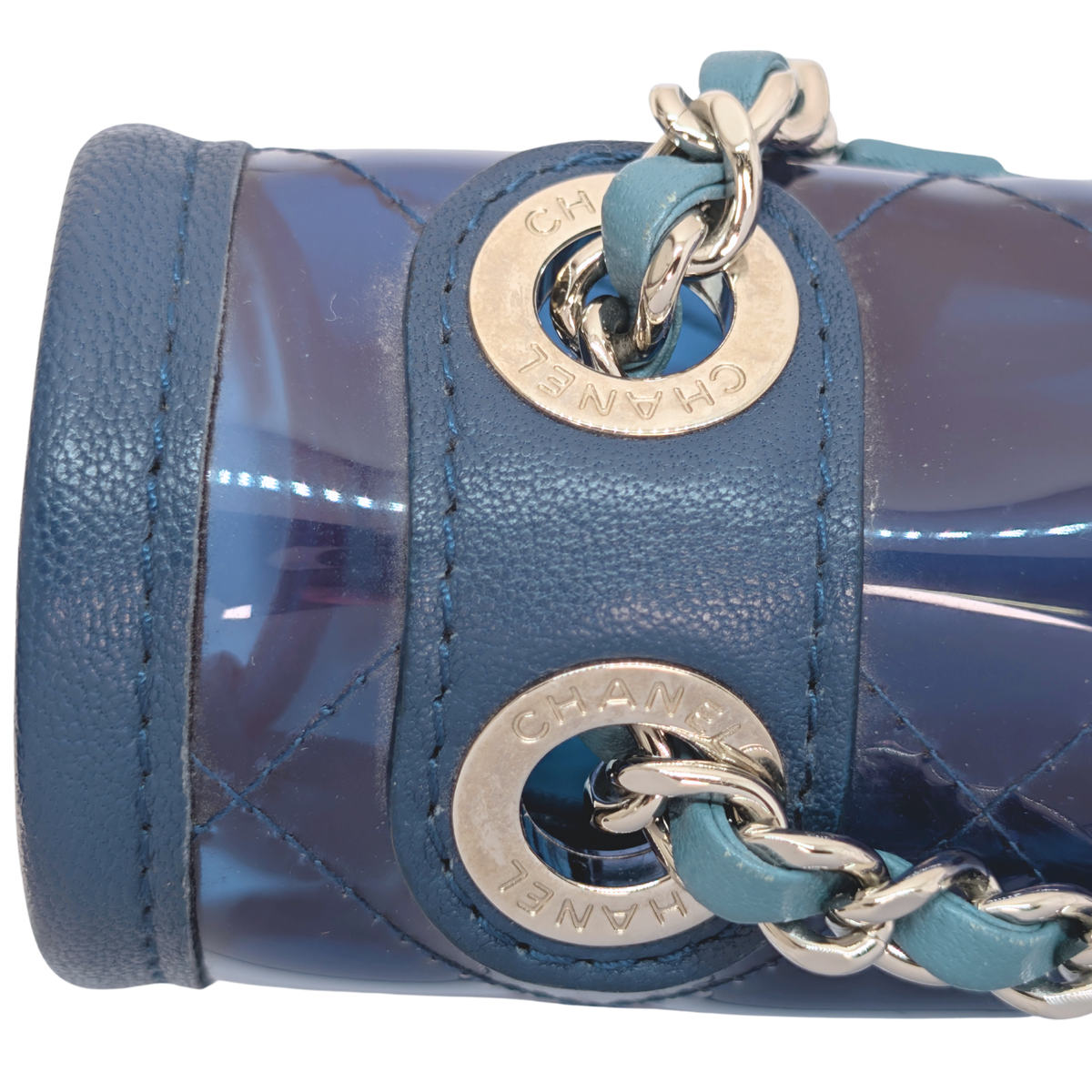 Chanel Coco Splash Single Flap Bag PVC Vinyl 2018 Collection