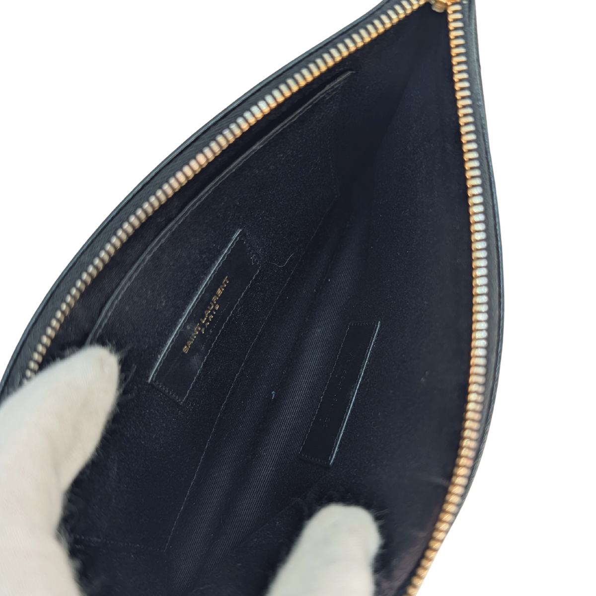 Saint Laurent Cassandre Matelasse Clutch Bag