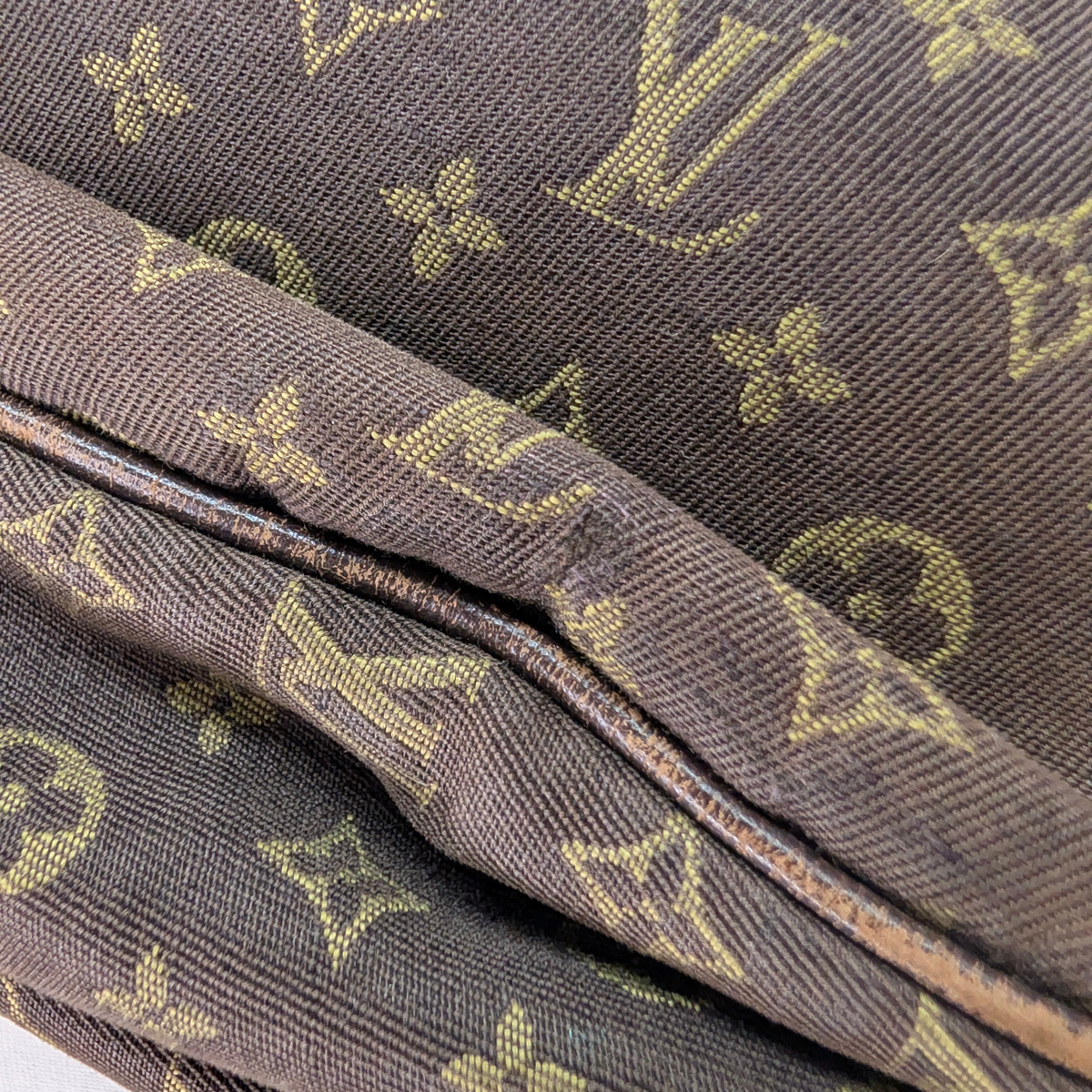 Louis Vuitton Saumur 30 Mini Lin Monogram Crossbody Bag