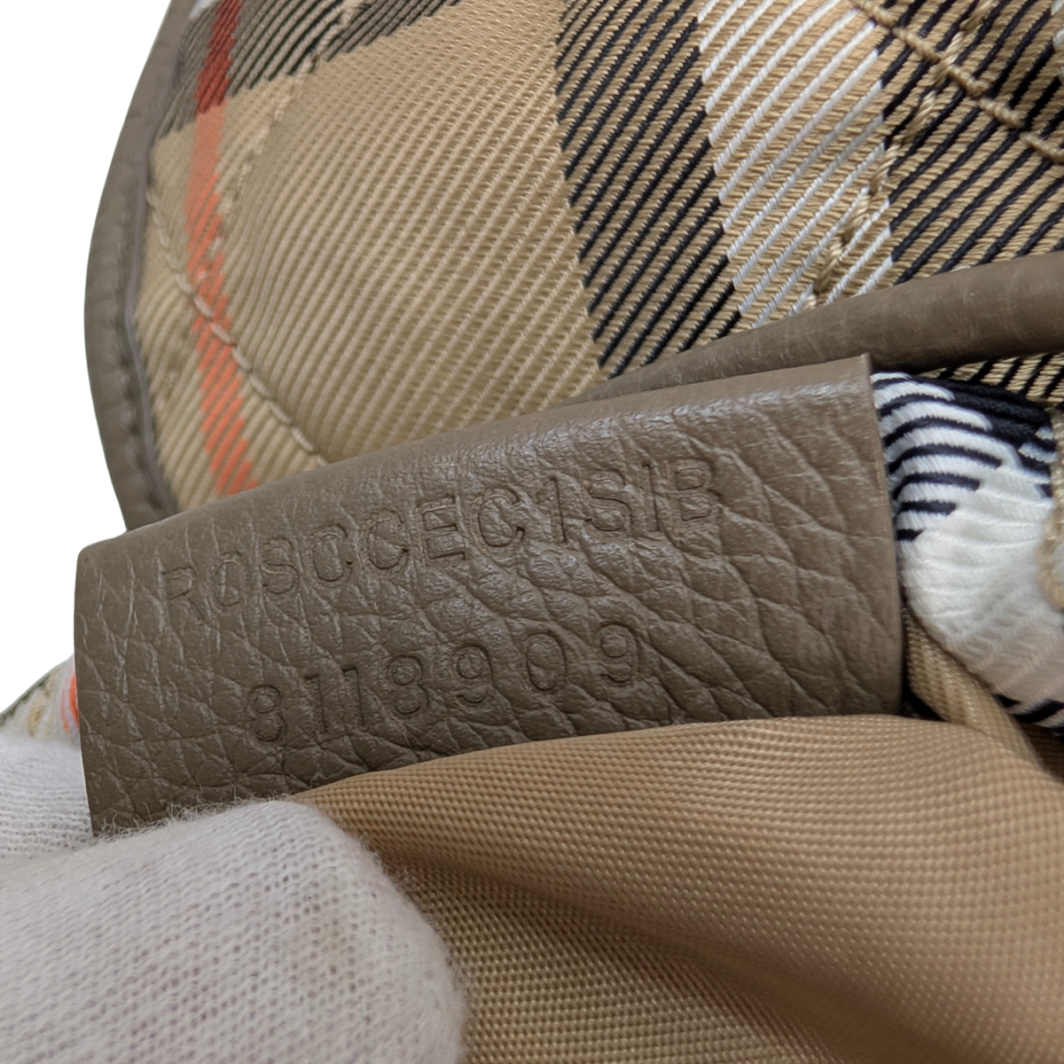 Burberry Padded Mini horseshoe backpack