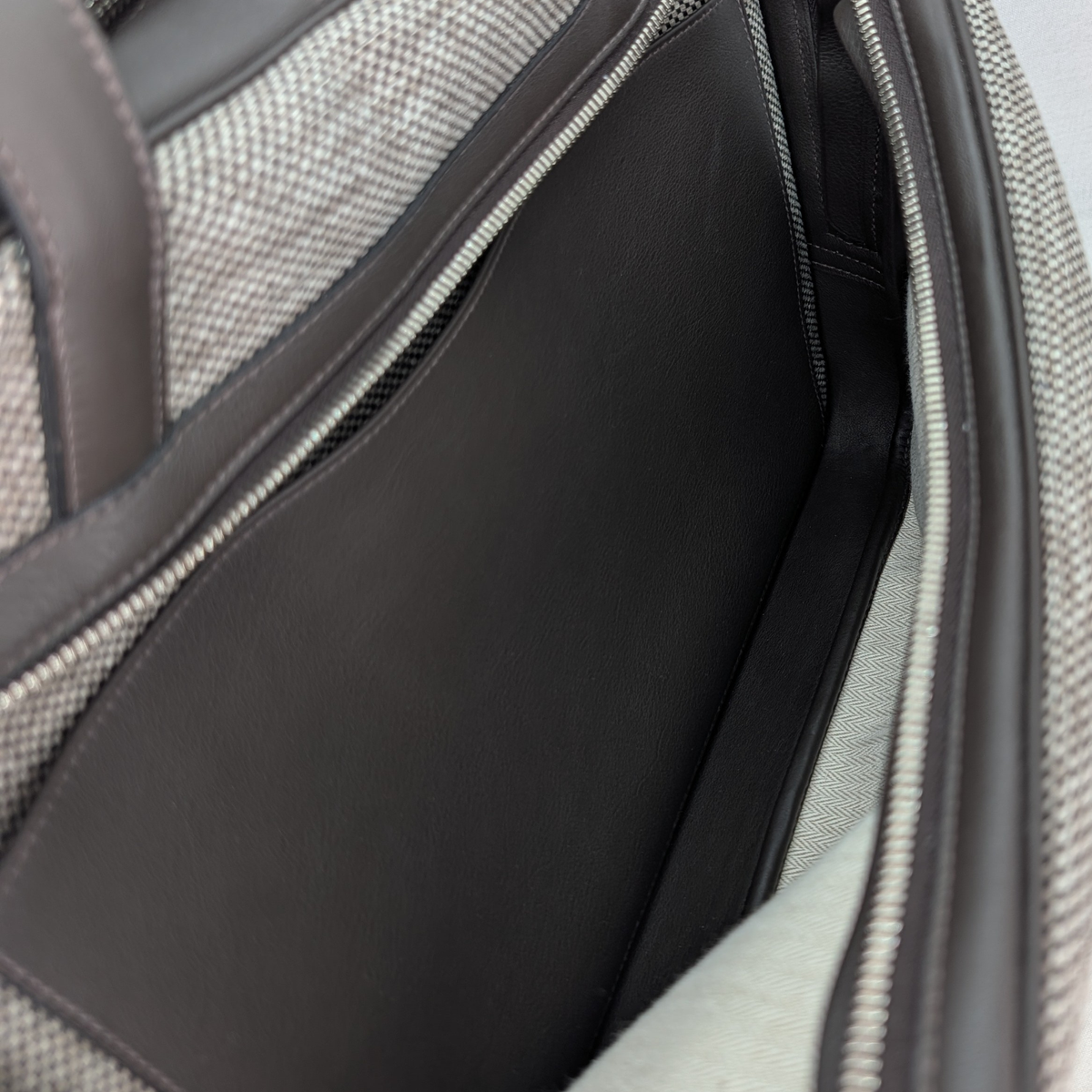 Hermes Caleche-Express Top Handle Bag Grey