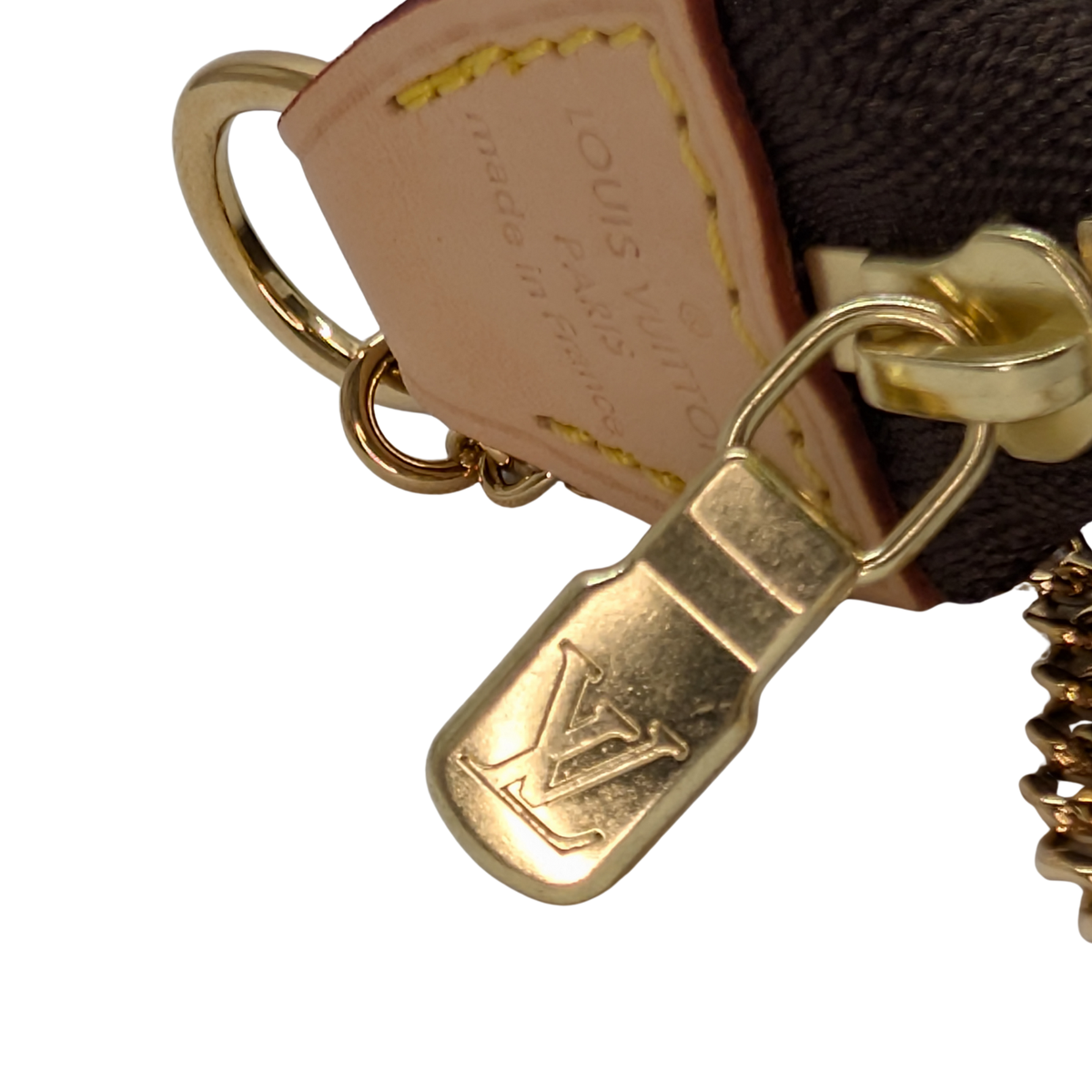 Louis Vuitton Mini Pochette Accessoires Monogram Brown