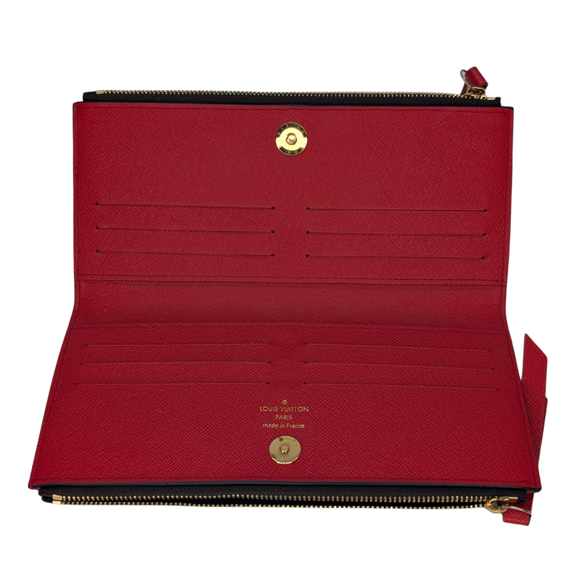 محفظة Adele من Louis Vuitton بقماش Monogram بلون Coquelicot