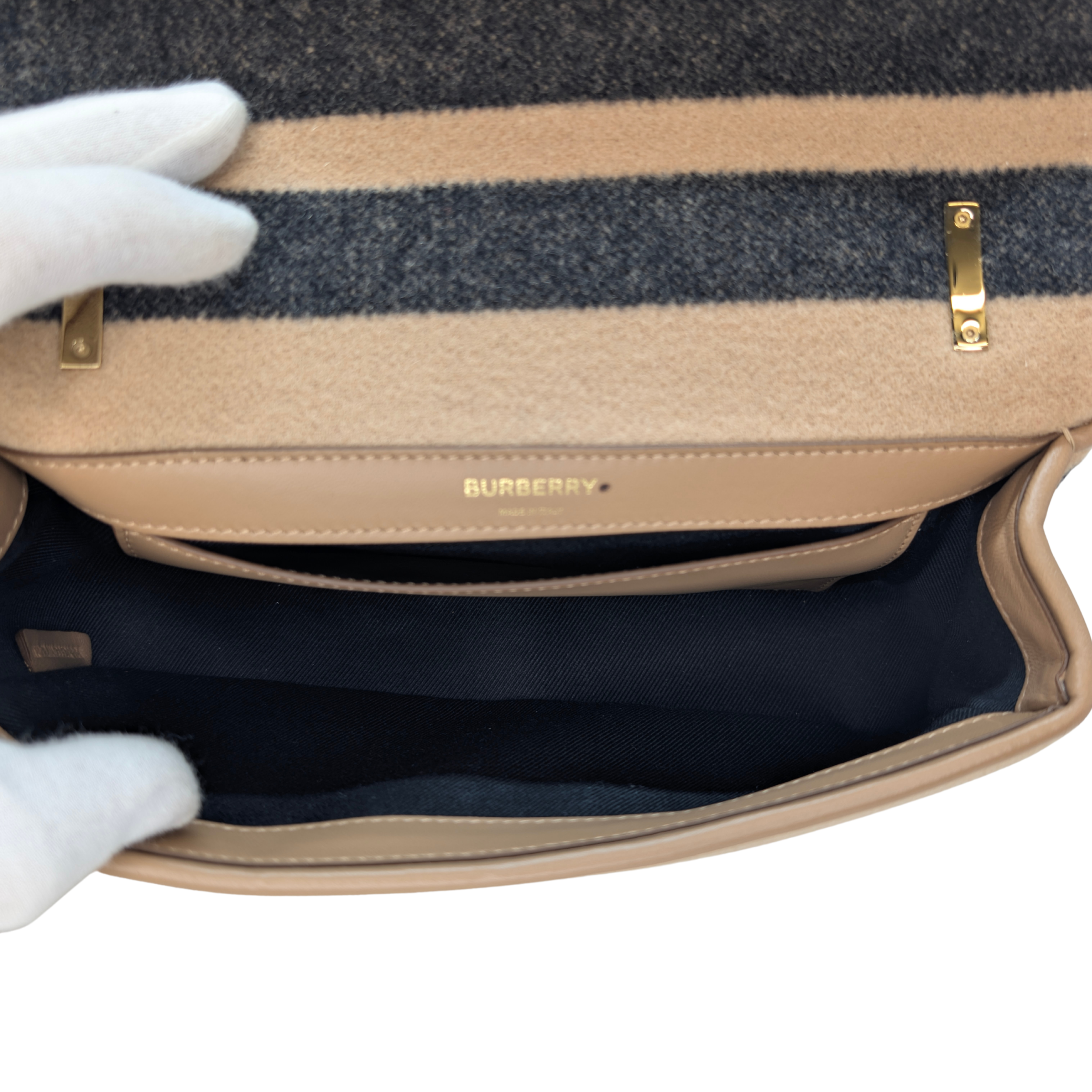 Burberry Small Lola shoulder Bag Wool