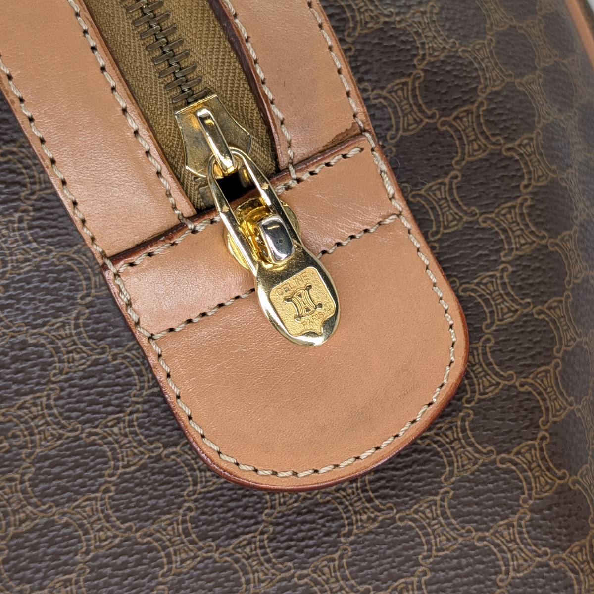 Céline Macadam Boston Vintage Duffel Bag