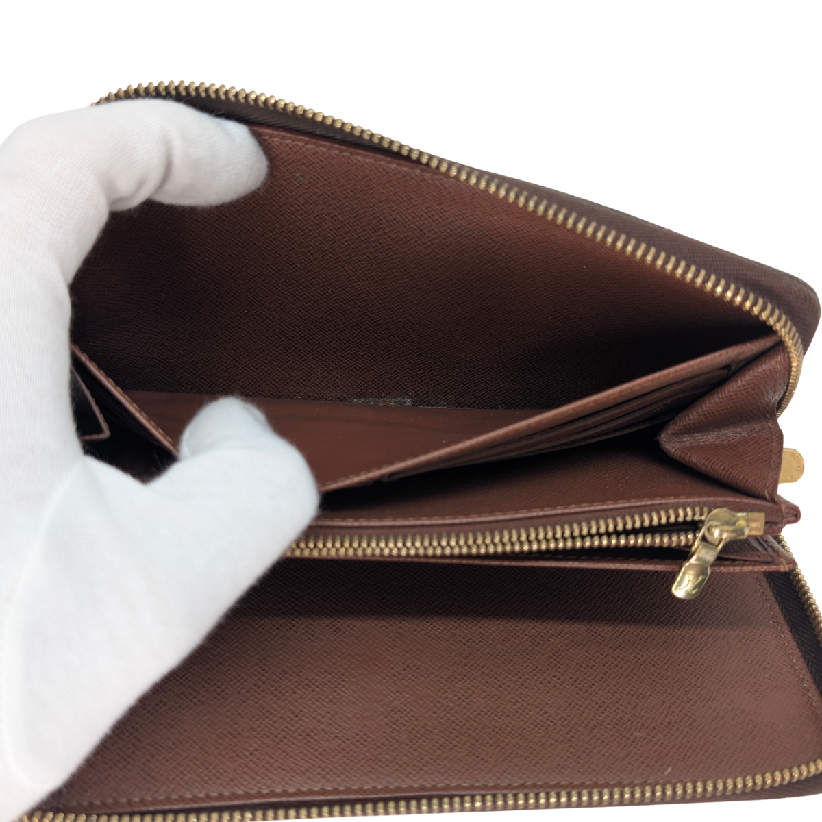 Louis Vuitton Monogram Canvas Zippy Passport Organizer Wallet