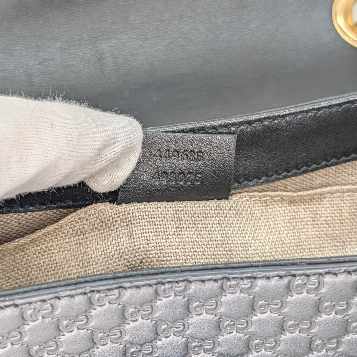 Gucci Microguccissima Medium Emily Shoulder Bag
