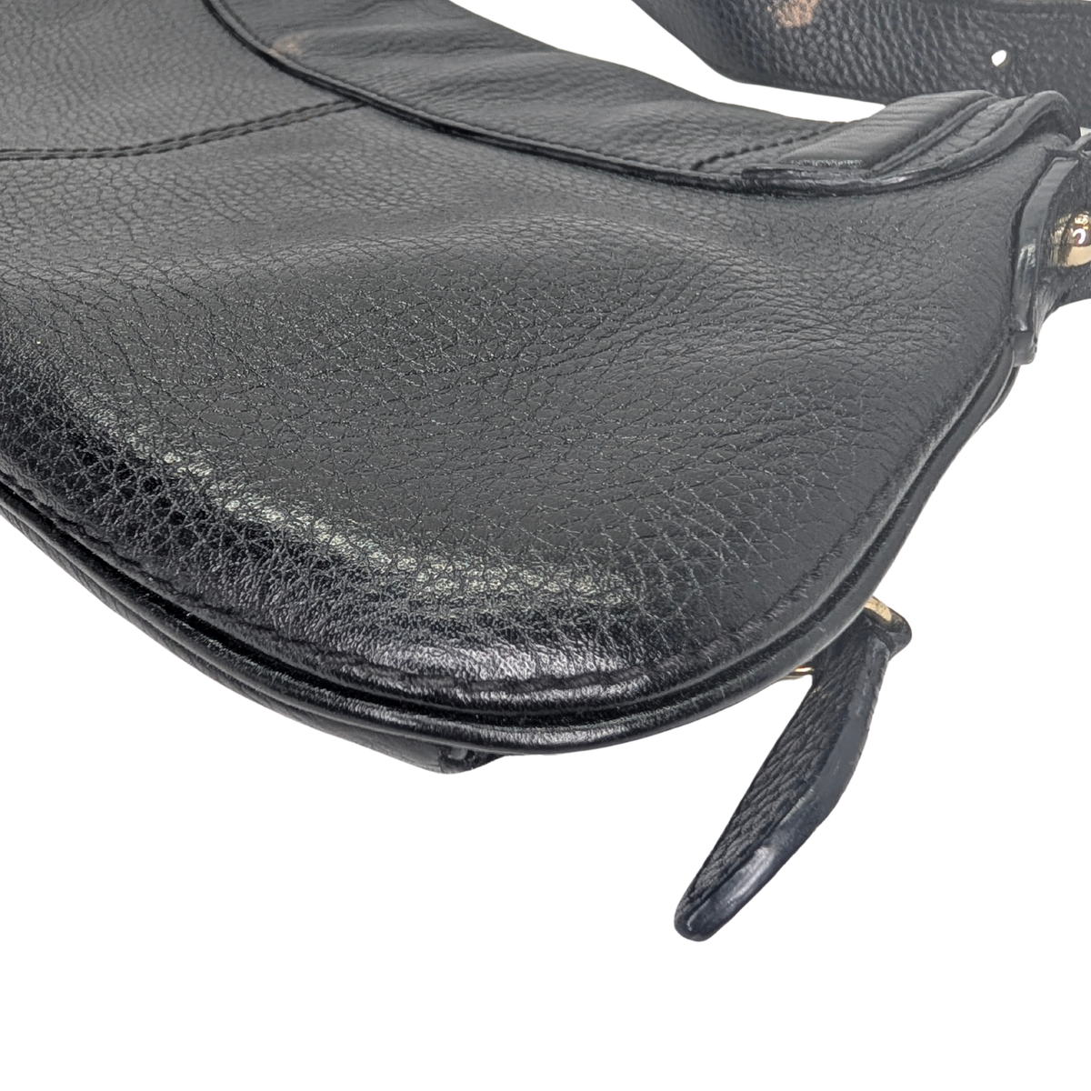 Burberry Leather Shoulder Bag Black