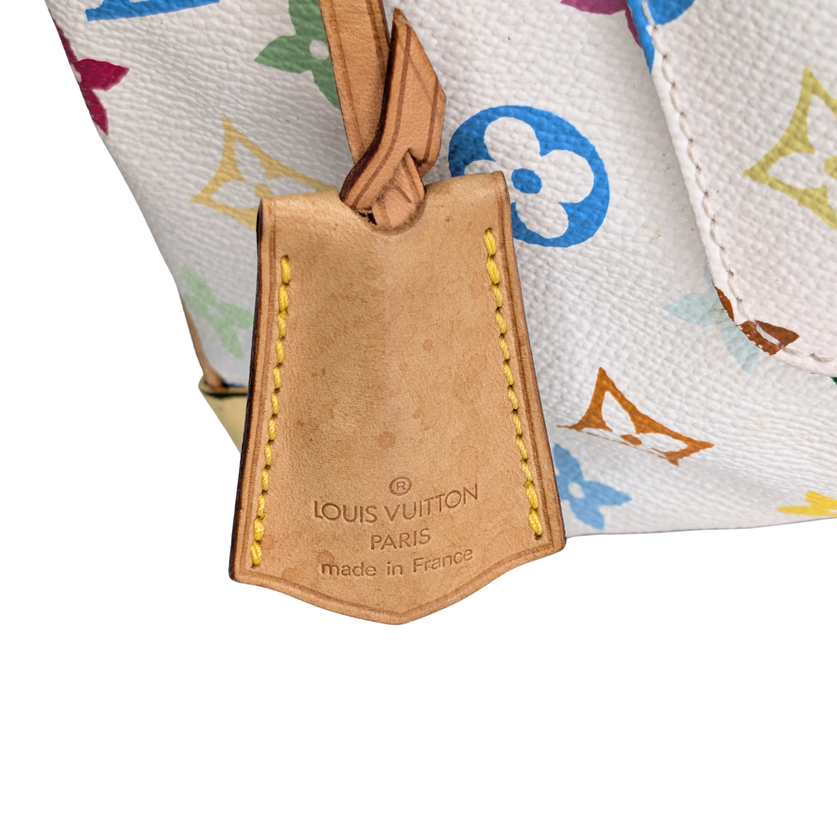 Louis Vuitton Murakami Speedy 30 Multicolour Handbag White