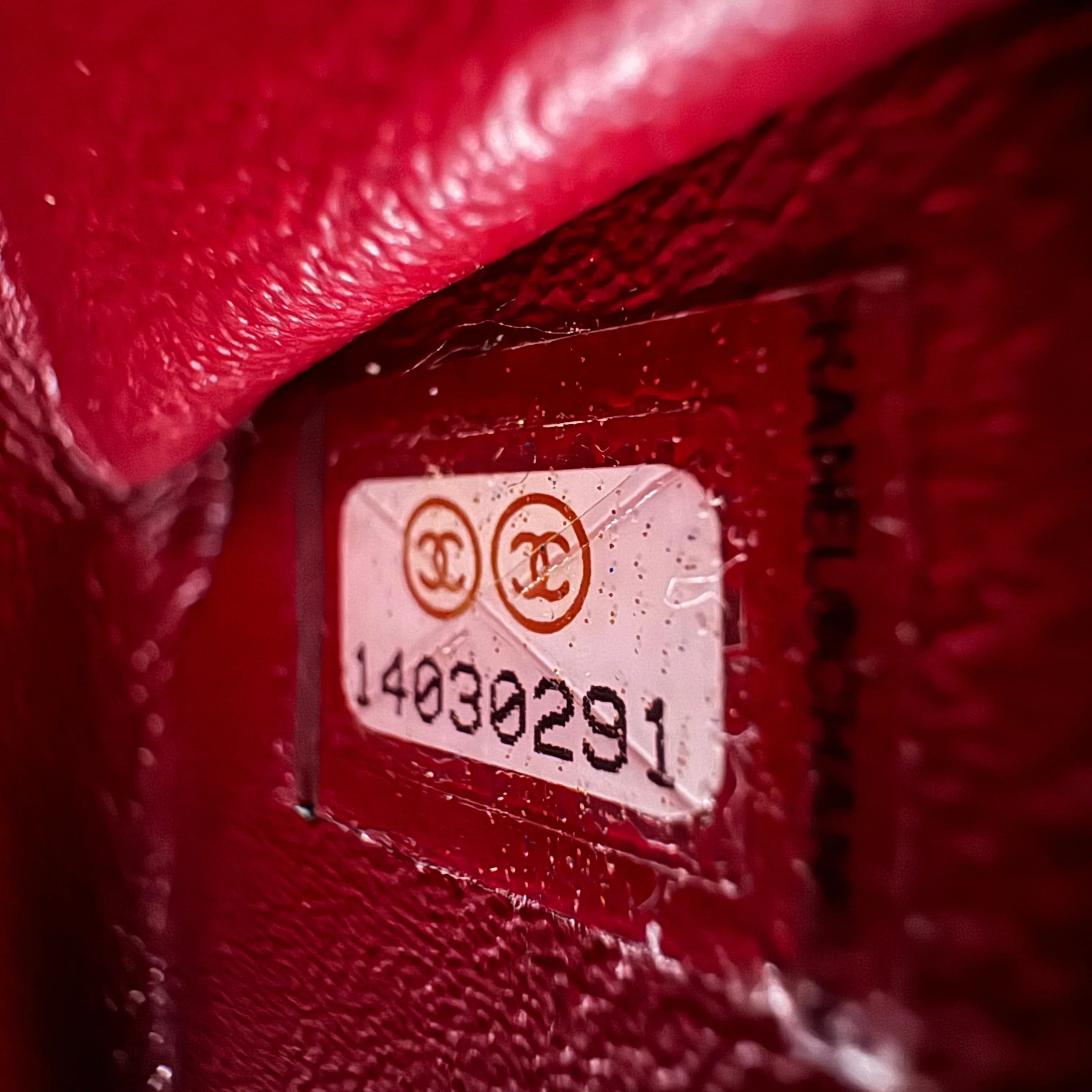 Chanel Flap Patent Calfskin Quilted 2.55 Reissue 227 Deep Red - Lost Designer