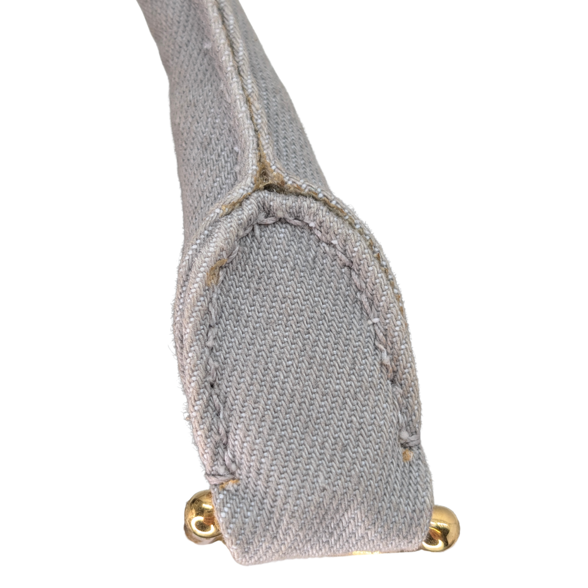 Prada Canvas Canapa Logo Tote Grey