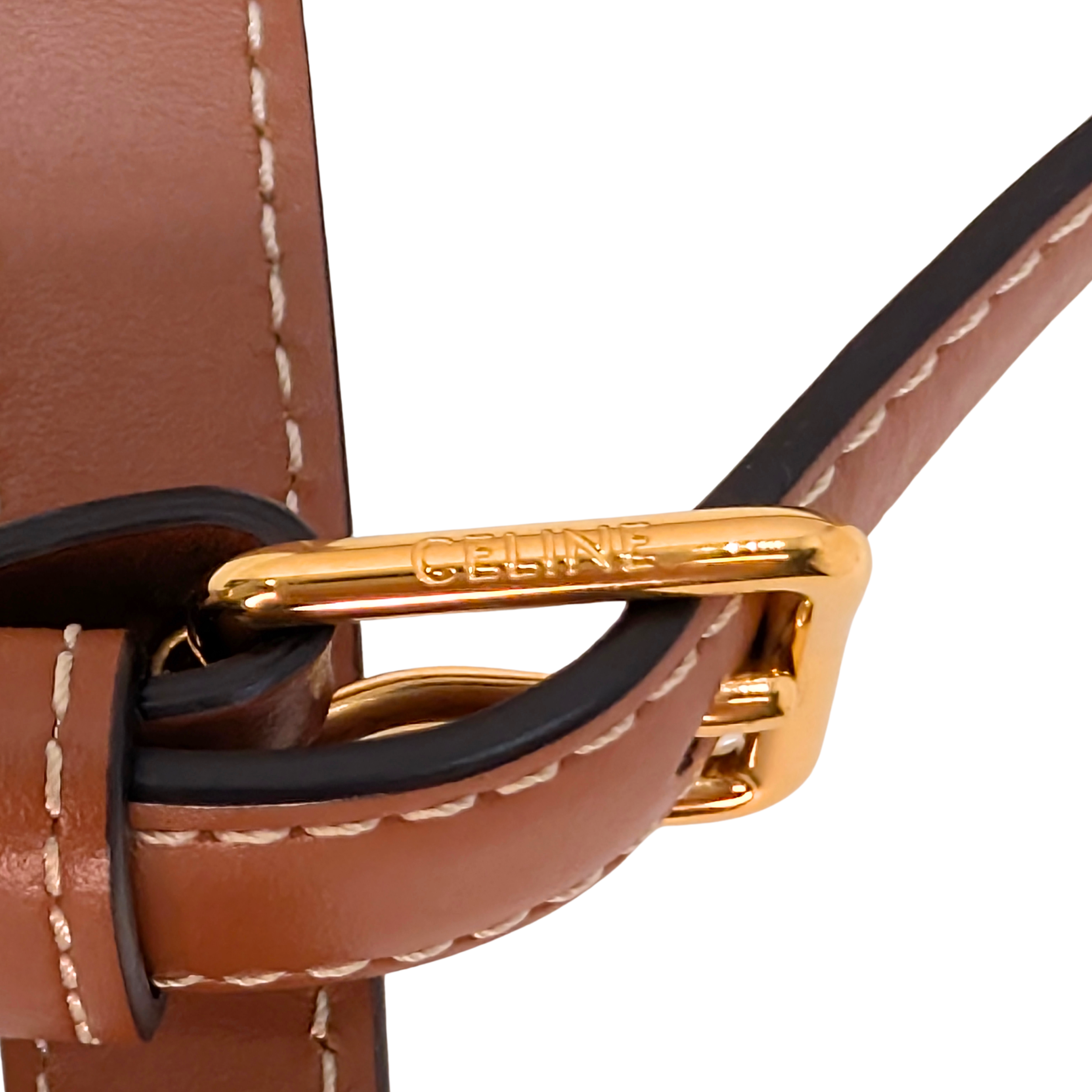 Celine Teen Triomphe Crossbody Bag Triomphe Canvas