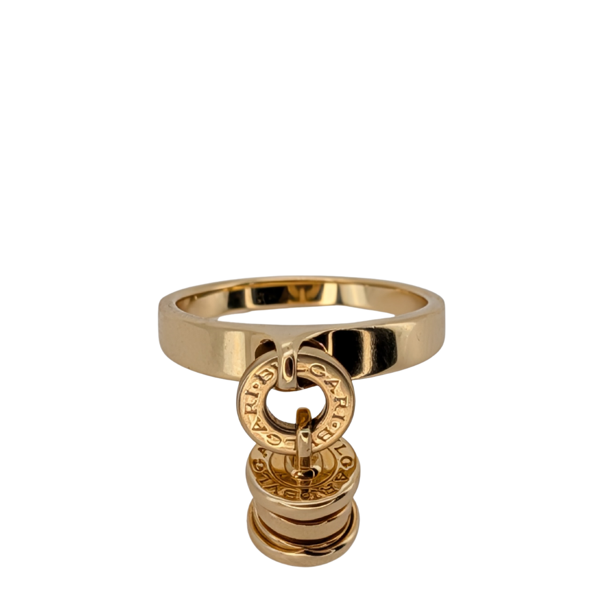 Bvlgari B.zero1 18k Gold Diamond Ring