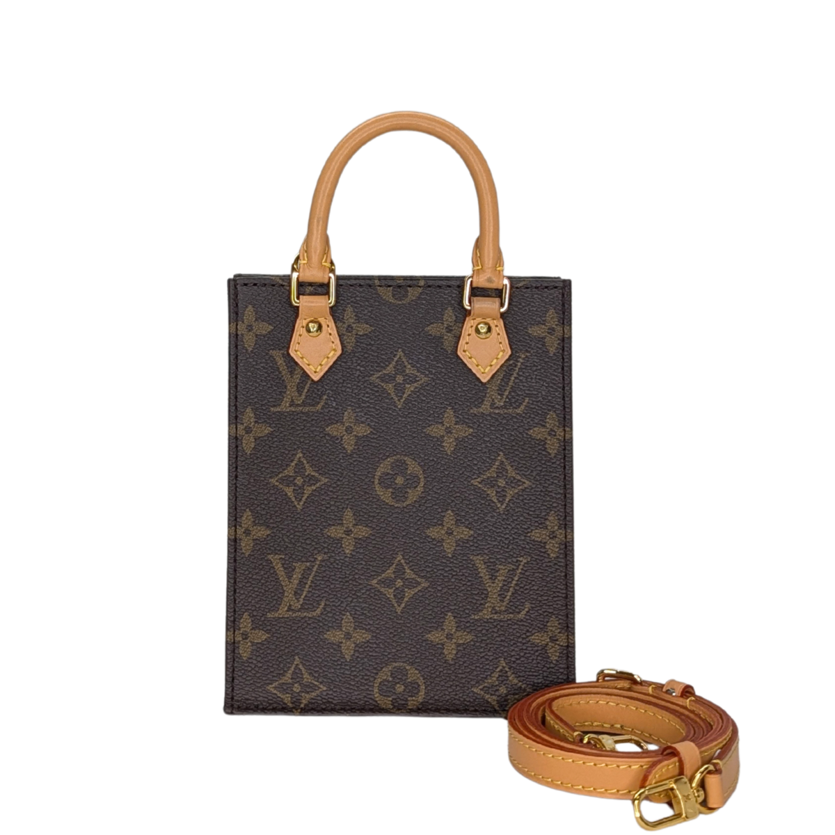 Louis Vuitton Petit Sac Plat Monogram Bag