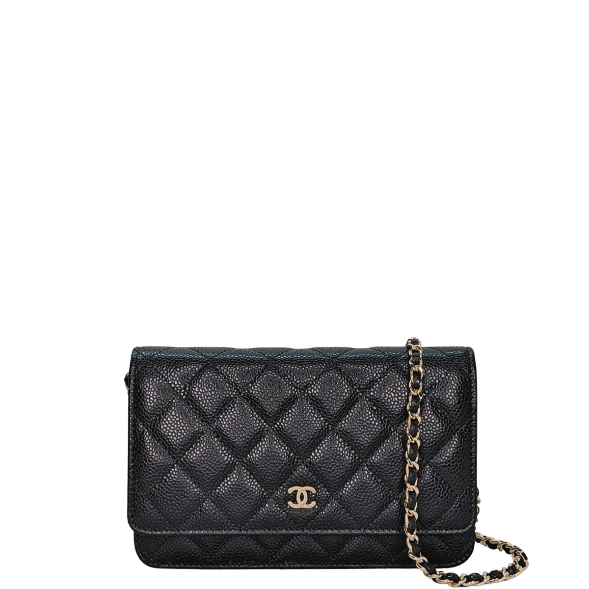 Chanel Wallet on Chain Caviar Black
