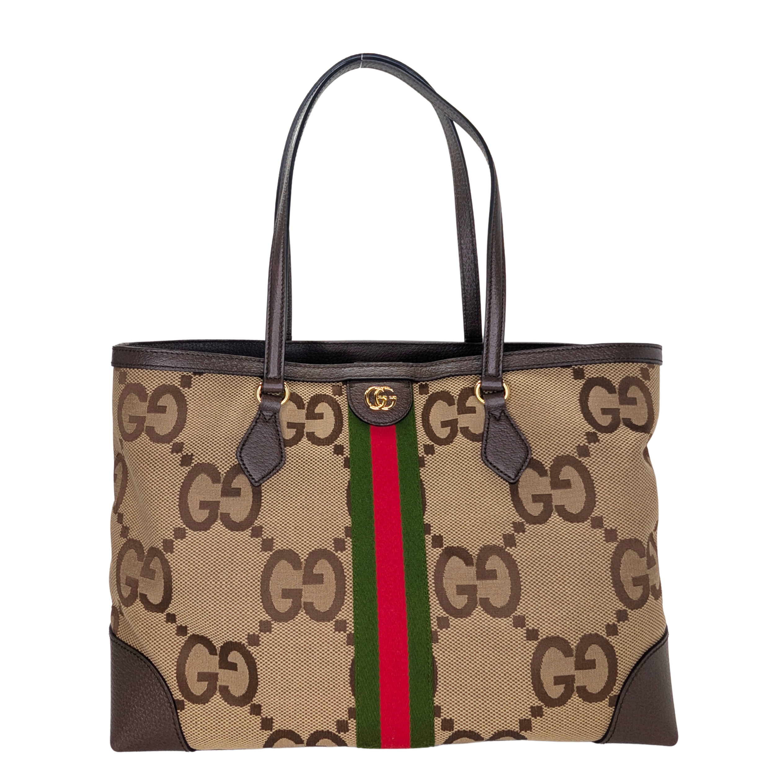 Gucci Ophidia Jumbo GG Canvas Tote Bag