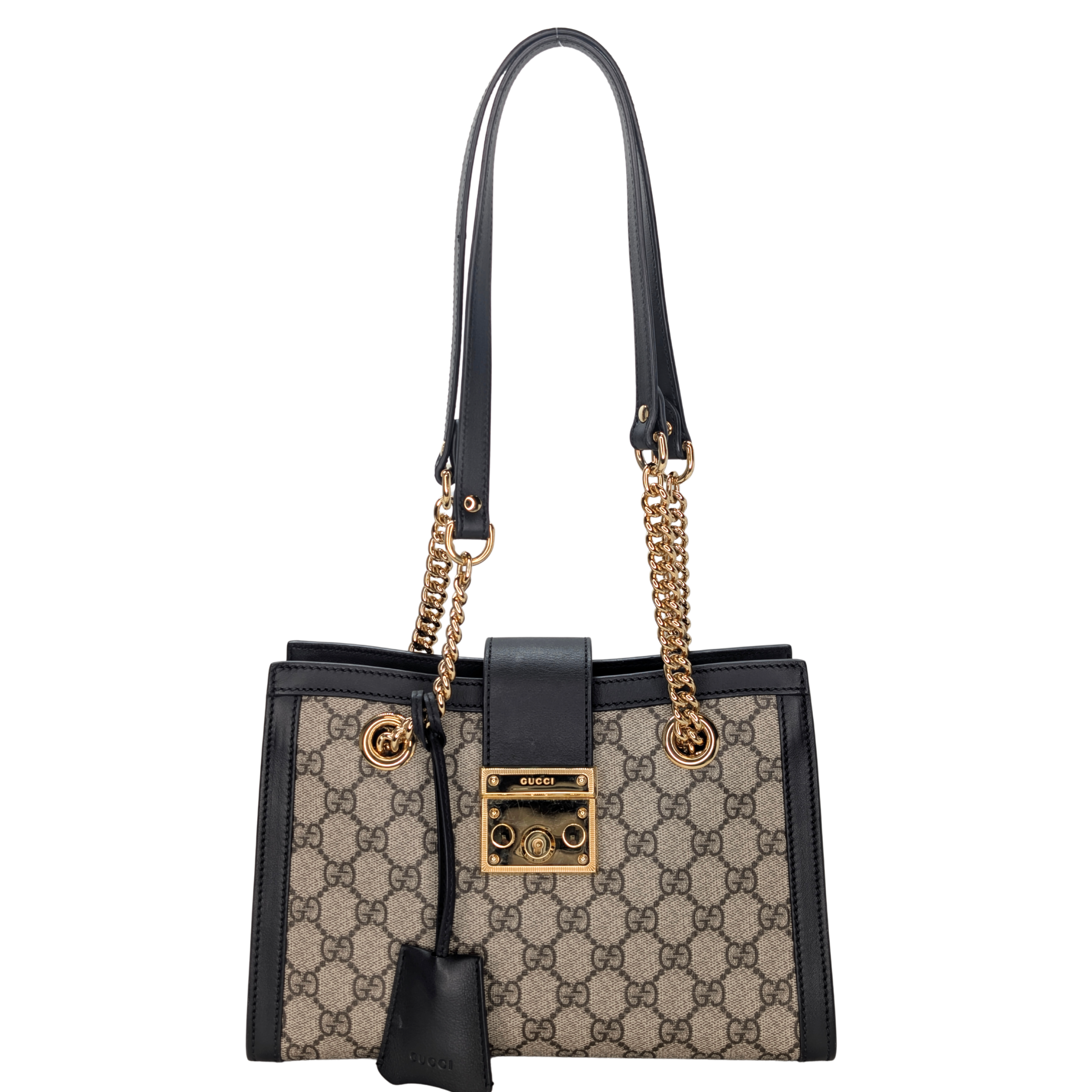 Gucci Padlock Small GG Supreme Shoulder Bag Tote