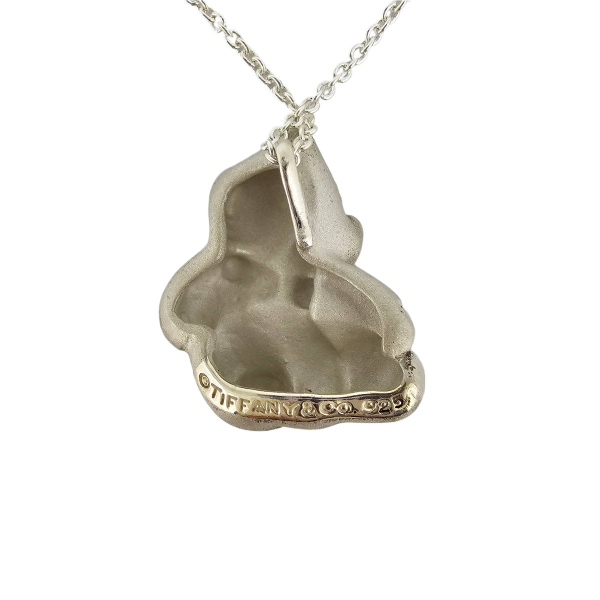 Tiffany & Co. Sterling Silver Teddy Bear Necklace - Lost Designer