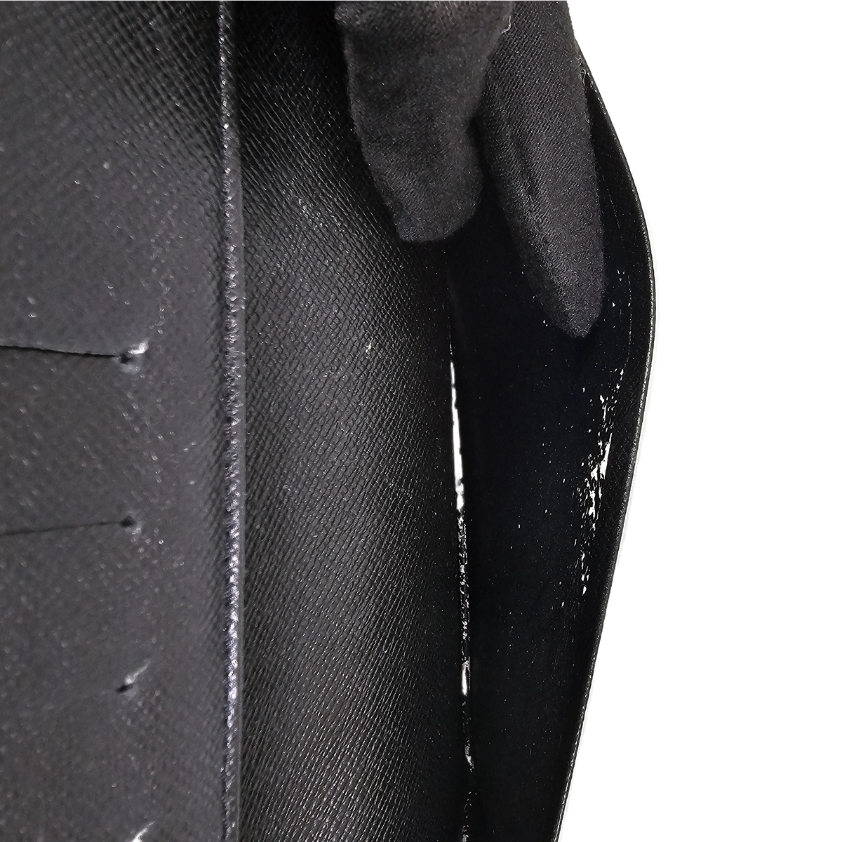 Louis Vuitton Black Epi Brazza Wallet - Lost Designer