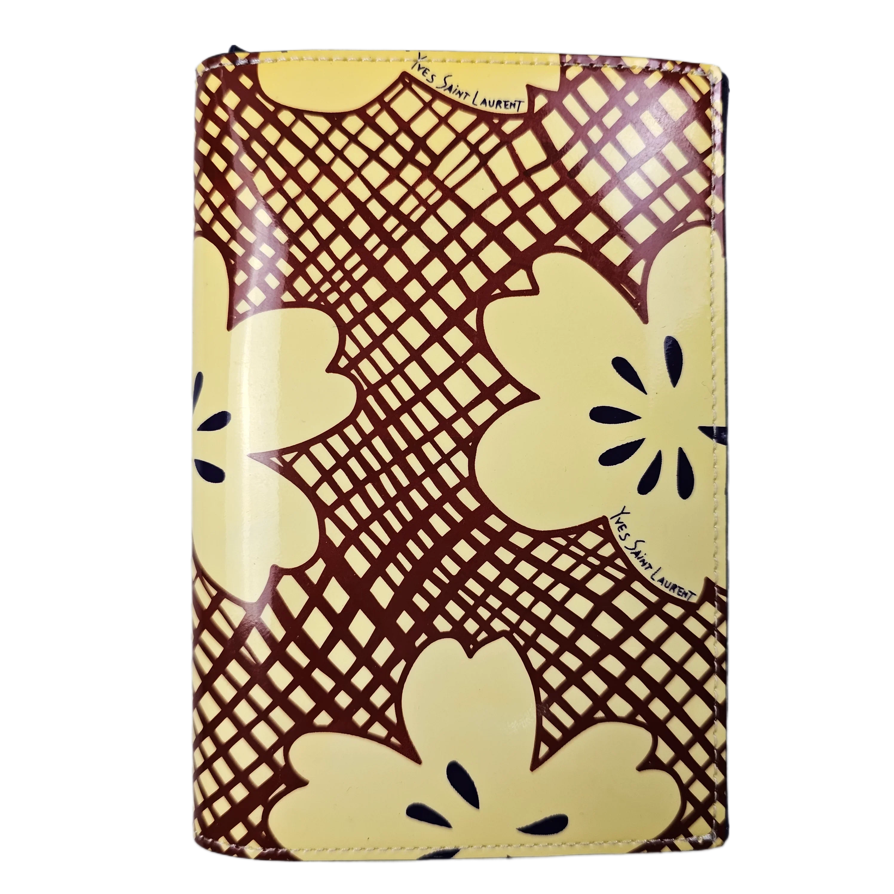 Saint Laurent Abstract Canvas Wallet - Lost Designer