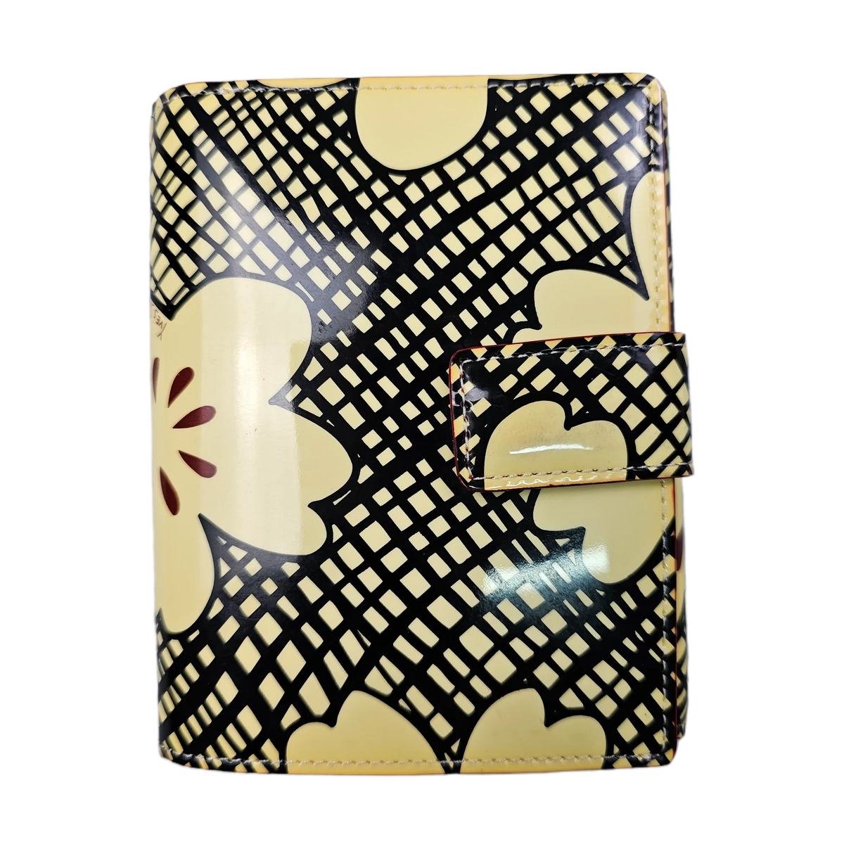 Saint Laurent Abstract Canvas Wallet - Lost Designer