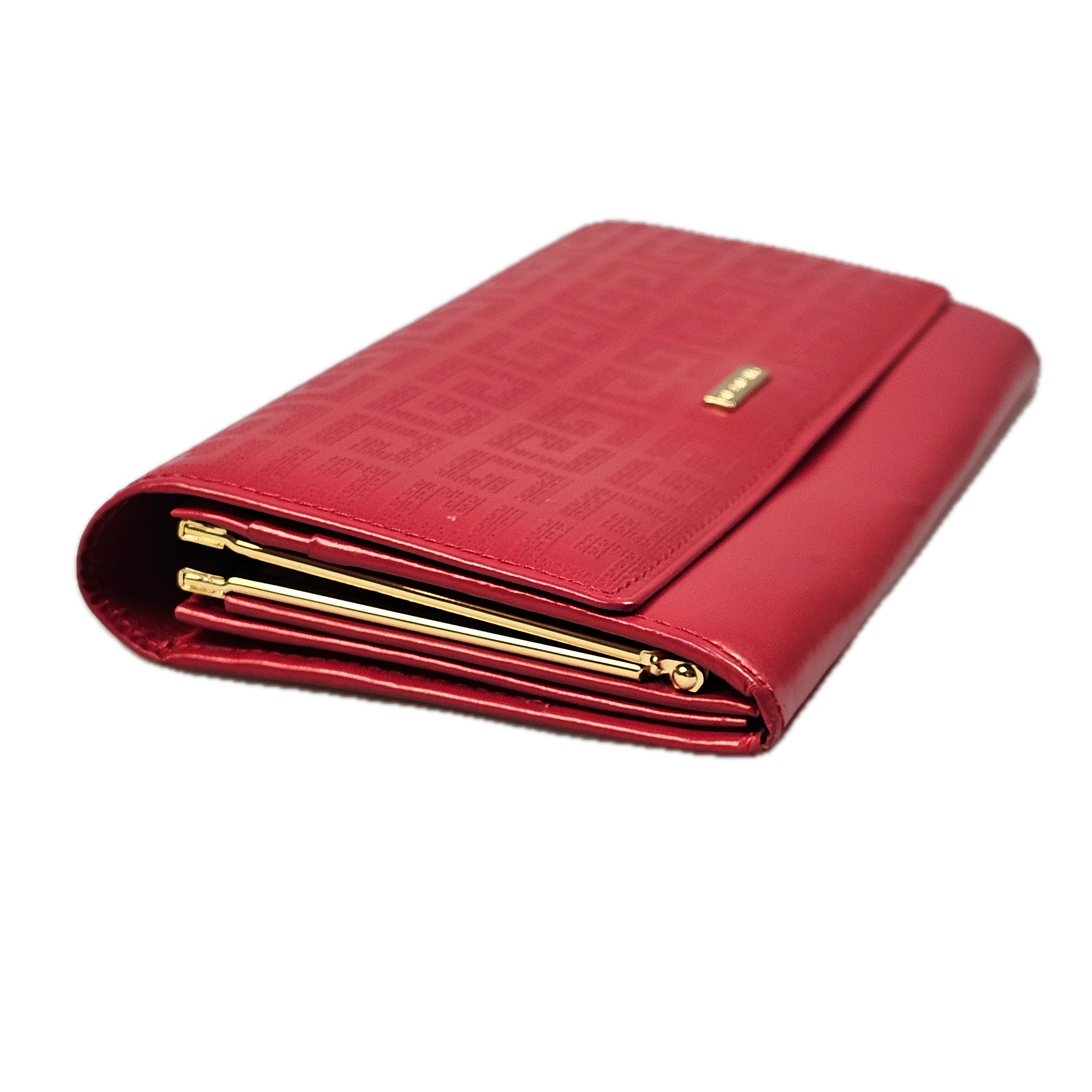 Givenchy Red Leather Long Wallet - Lost Designer