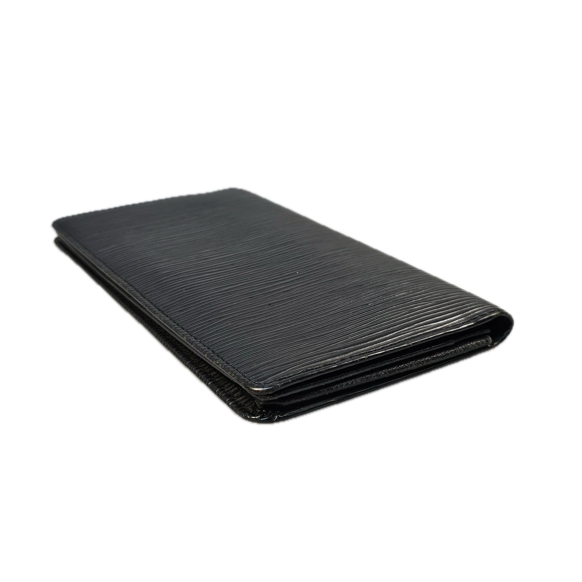 Louis Vuitton Black Epi Brazza Wallet - Lost Designer