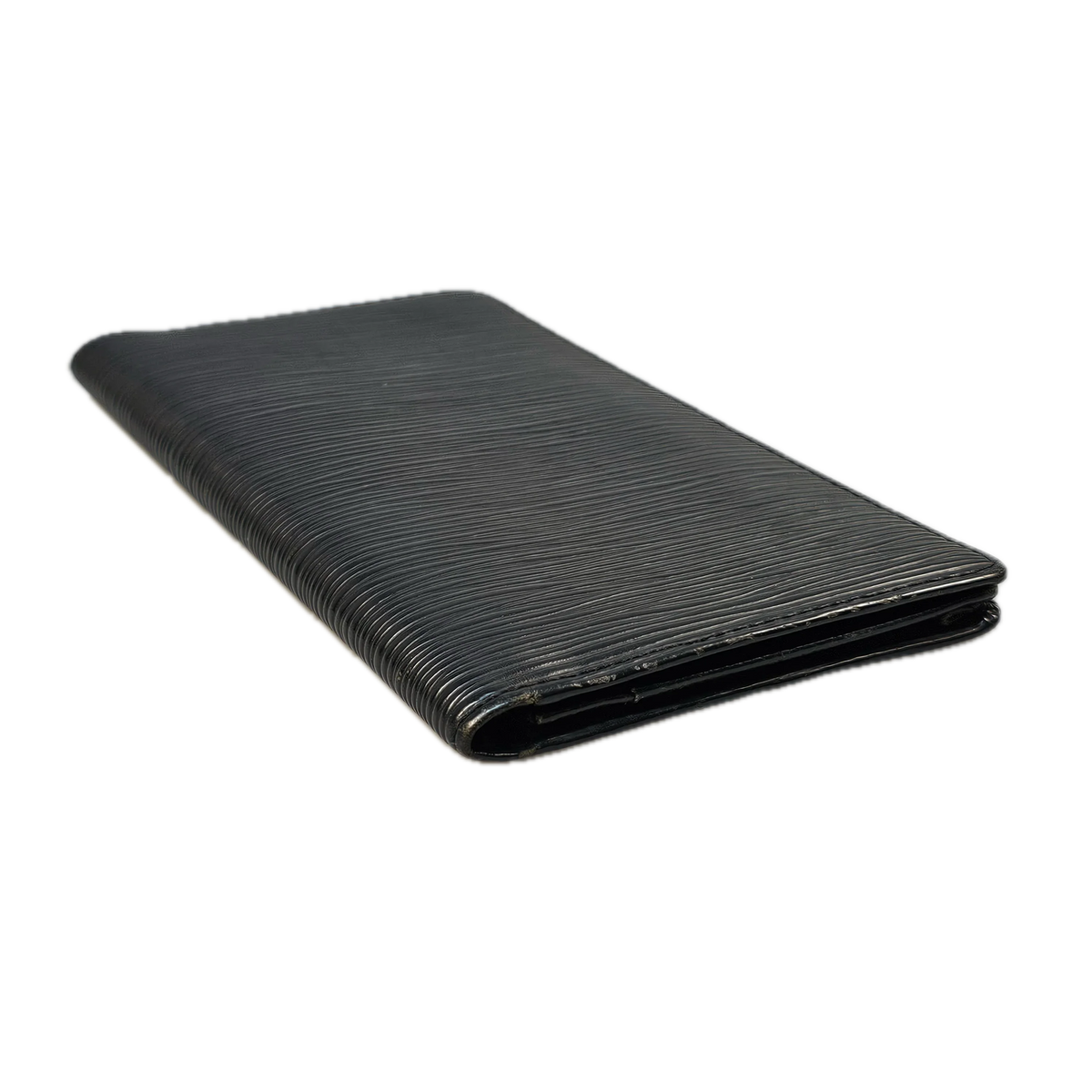 Louis Vuitton Black Epi Brazza Wallet - Lost Designer