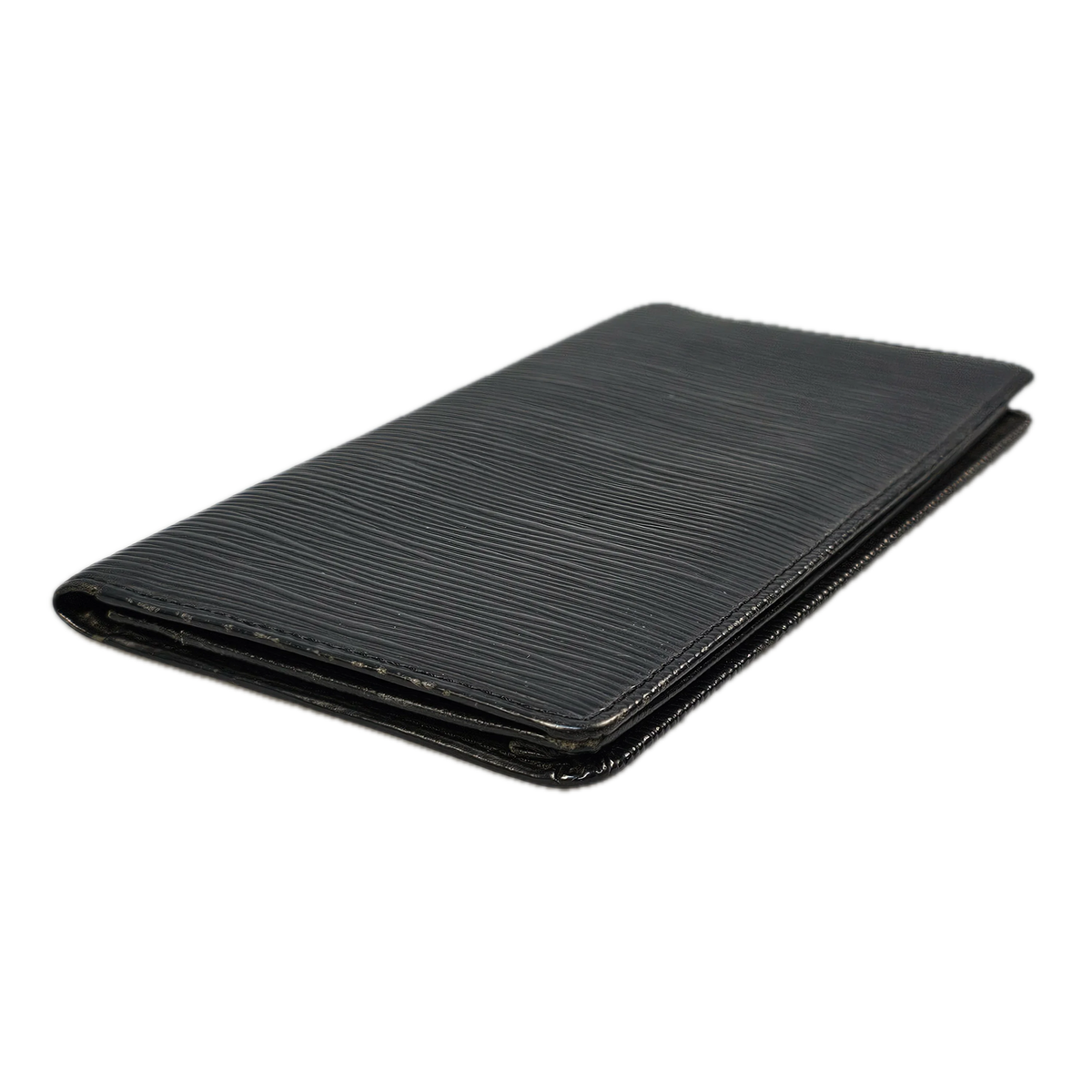Louis Vuitton Black Epi Brazza Wallet - Lost Designer