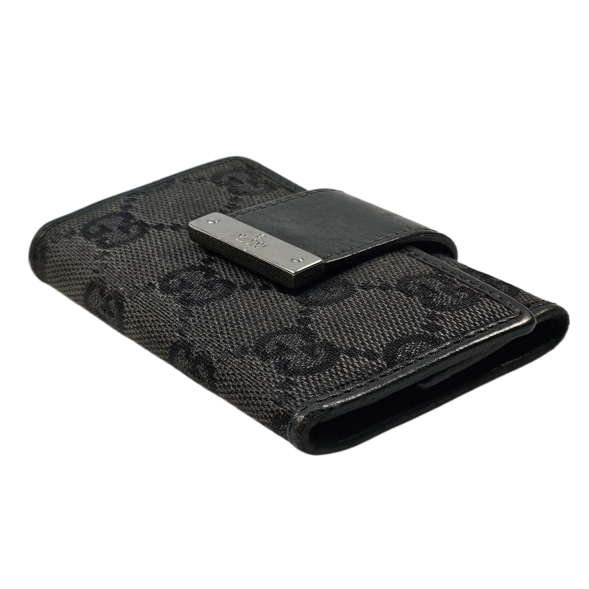 Gucci Monogram Key Case Holder Wallet - Lost Designer