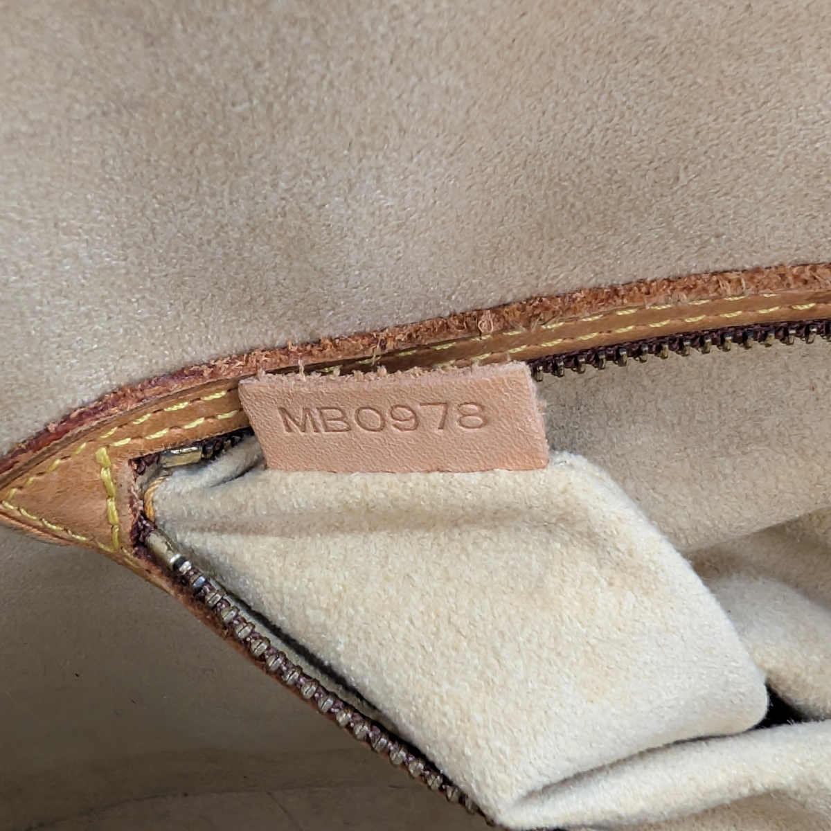 Louis Vuitton Babylone Monogram Tote Bag Brown