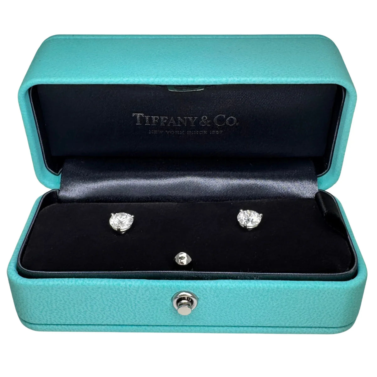 Tiffany & Co. 2.07ct Diamond Stud Earrings in Platinum - Lost Designer