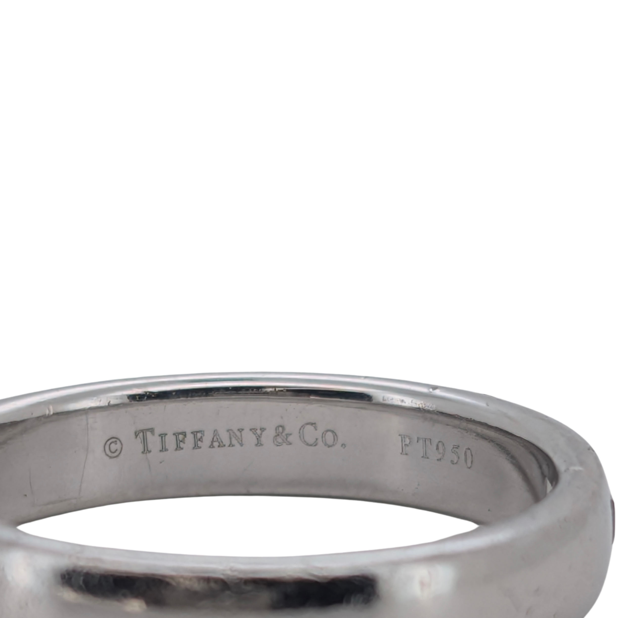 Tiffany & Co. Forever Platinum Lucida Diamond Princess Cut Ring