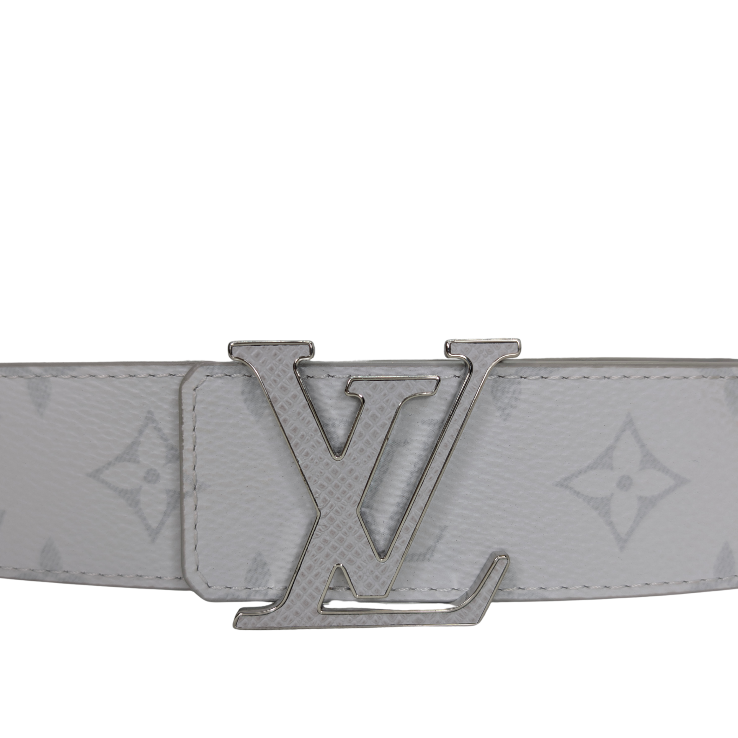 Louis Vuitton LV Initiales white monogram 40mm Reversible Belt