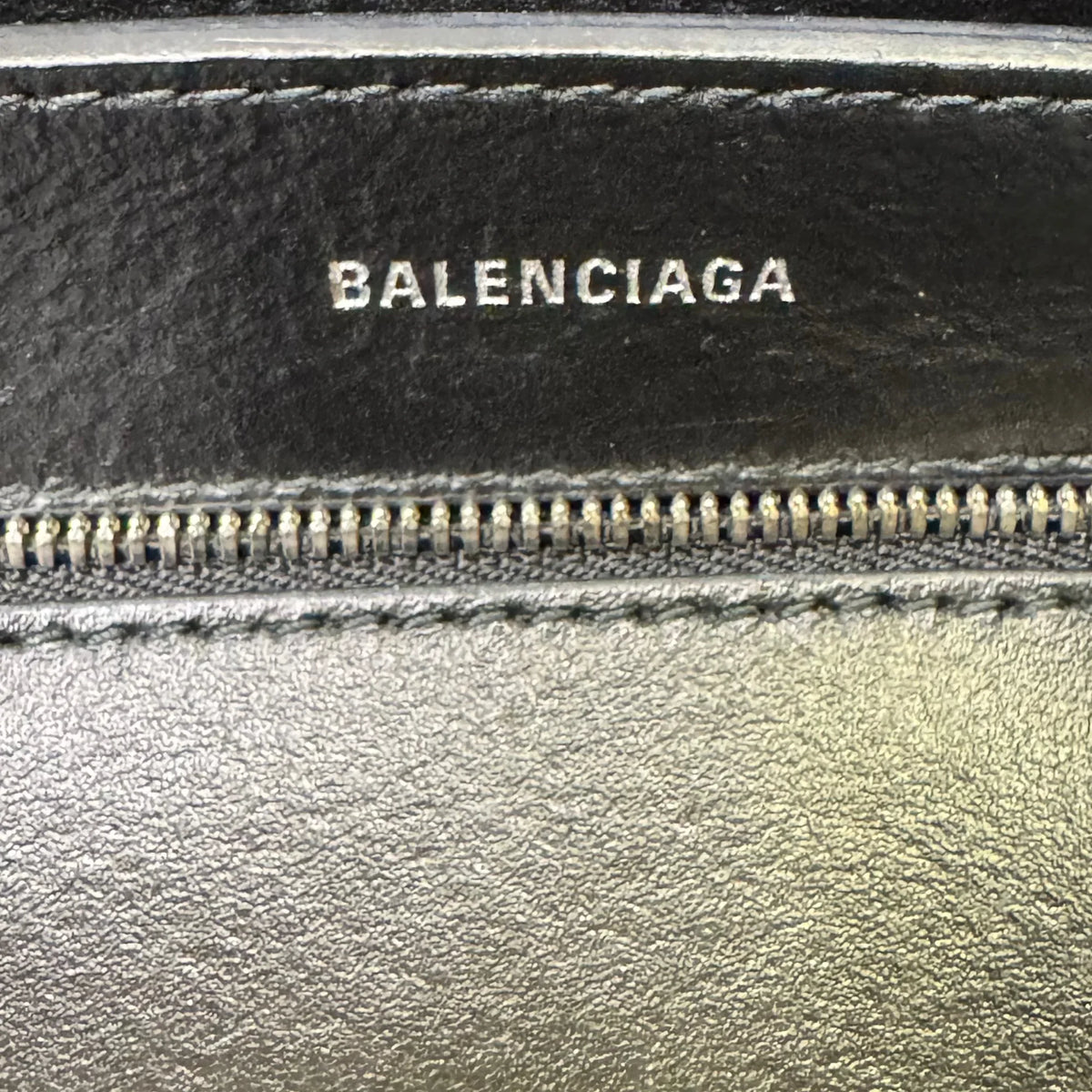 Balenciaga Calfskin Printed Leopard XXS Everyday Tote Bag w Strap - Lost Designer