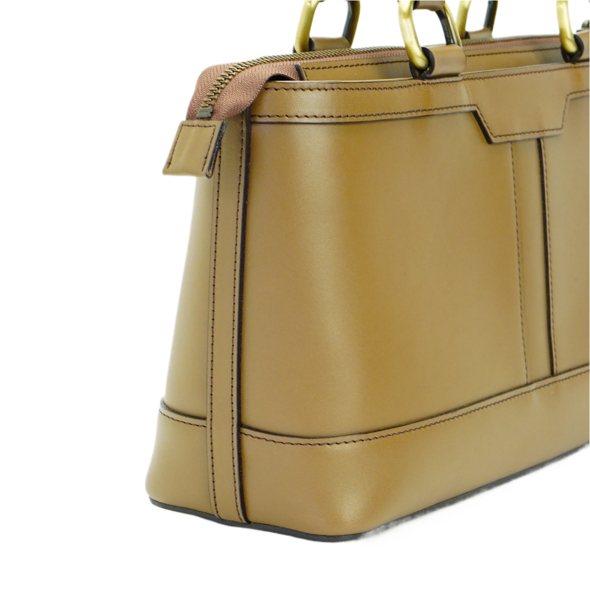 Burberry Handbag Leather Brown - Lost Designer
